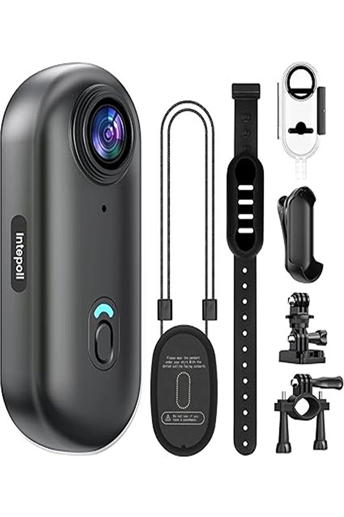 Mini Wıfı Aksiyon Kamerası 1080p Taşınabilir Vücut Kamerası Giyilebilir Video Kaydedici Ipx7 Su Geçirmez