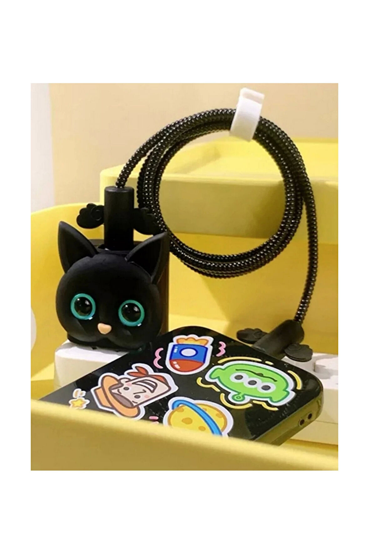 Iphone 18w/20w Uyumlu Şarj Aleti Kılıfı, Şarj Kablosu Örme Aparatı, Toparlayıcı,