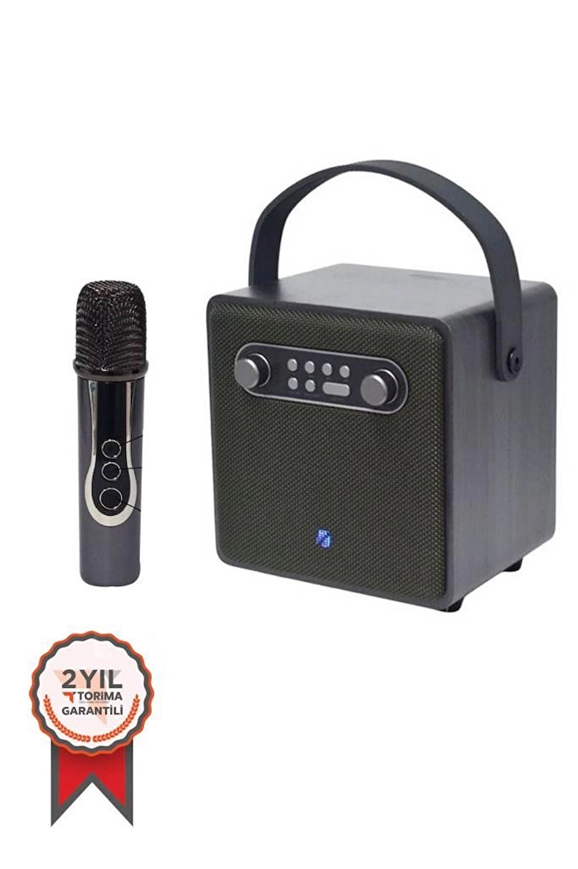 Bts-1688 Yeşil Mikrofonlu Karaoke Bluetooth Hoparlör