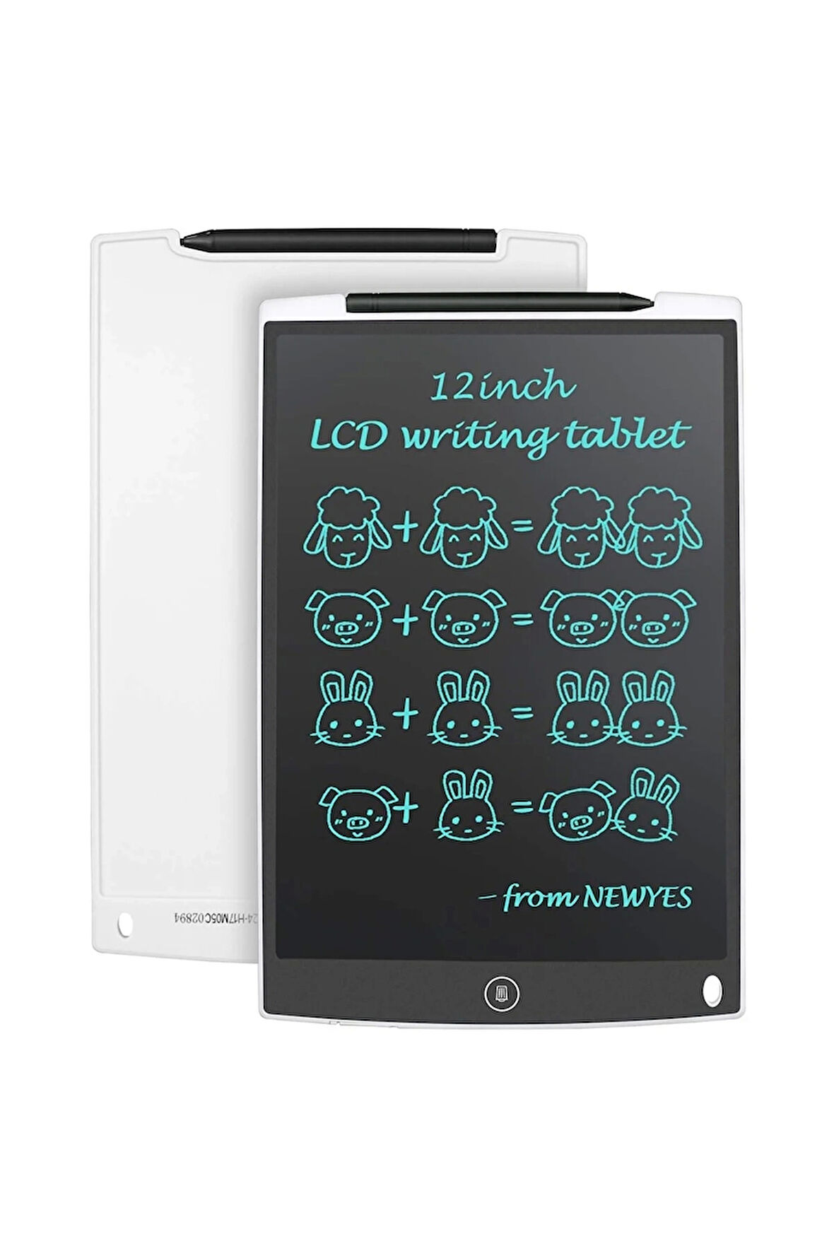 12 Inc Writing Lcd Grafik Dijital Kalemli Çizim Tableti Yazı Tahta Not Yazma Eğitim Tableti