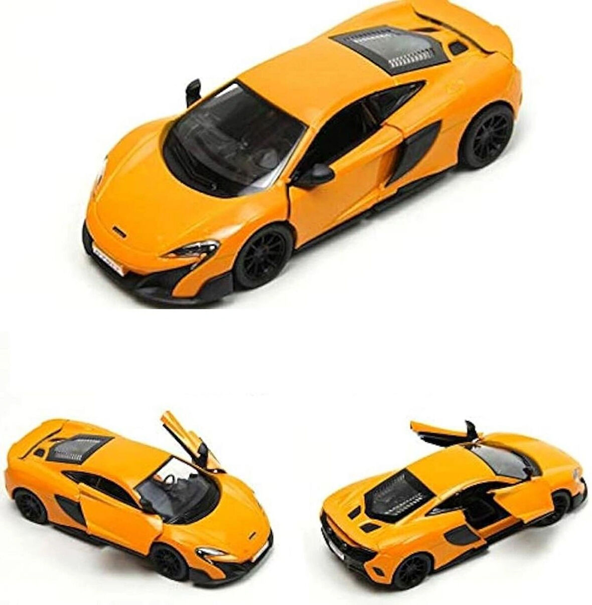 Kinsmart Mclaren 675 LT Diecast Metal Model Araba