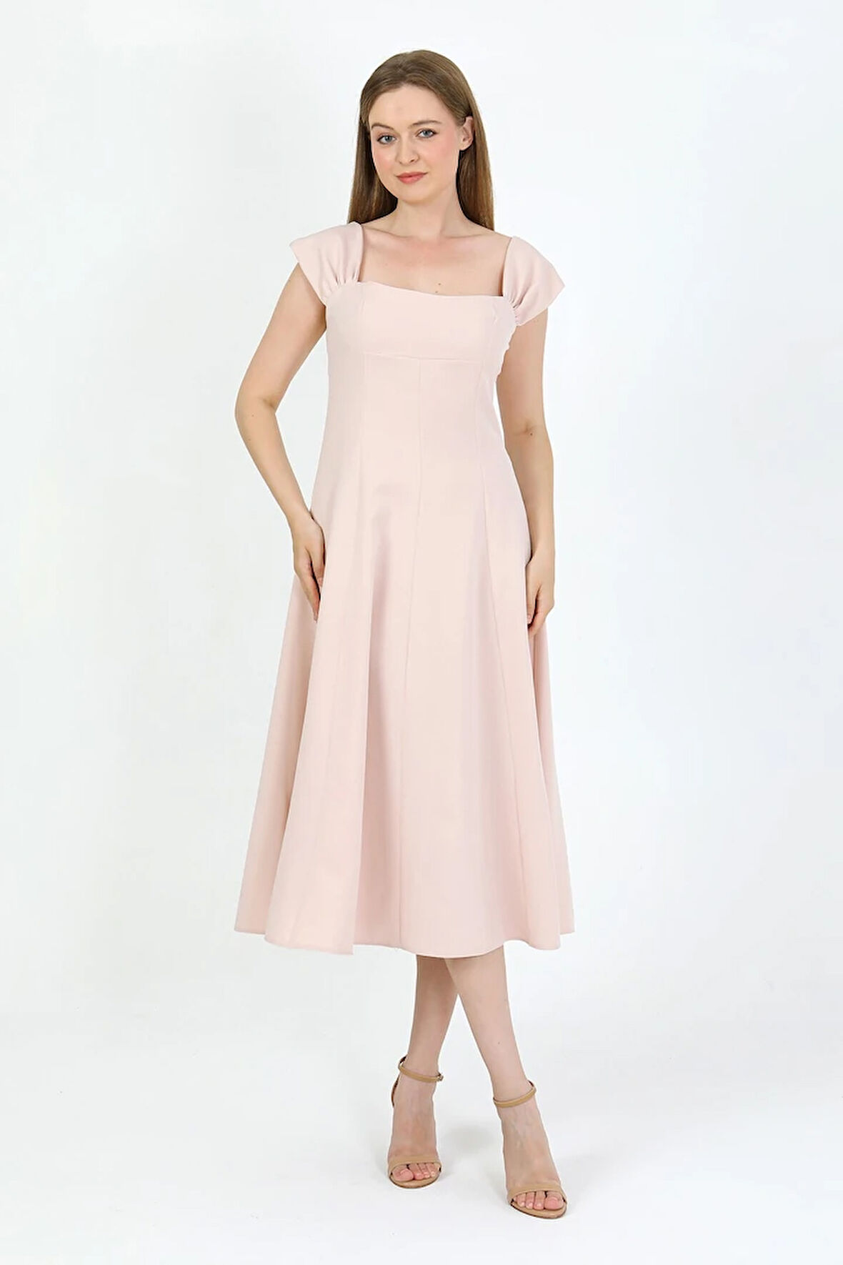 Zanora Uzun Elbise TNS-4329