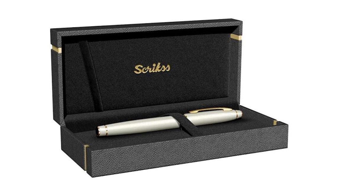 Roller Kalem Noble 35 Beyaz Altın