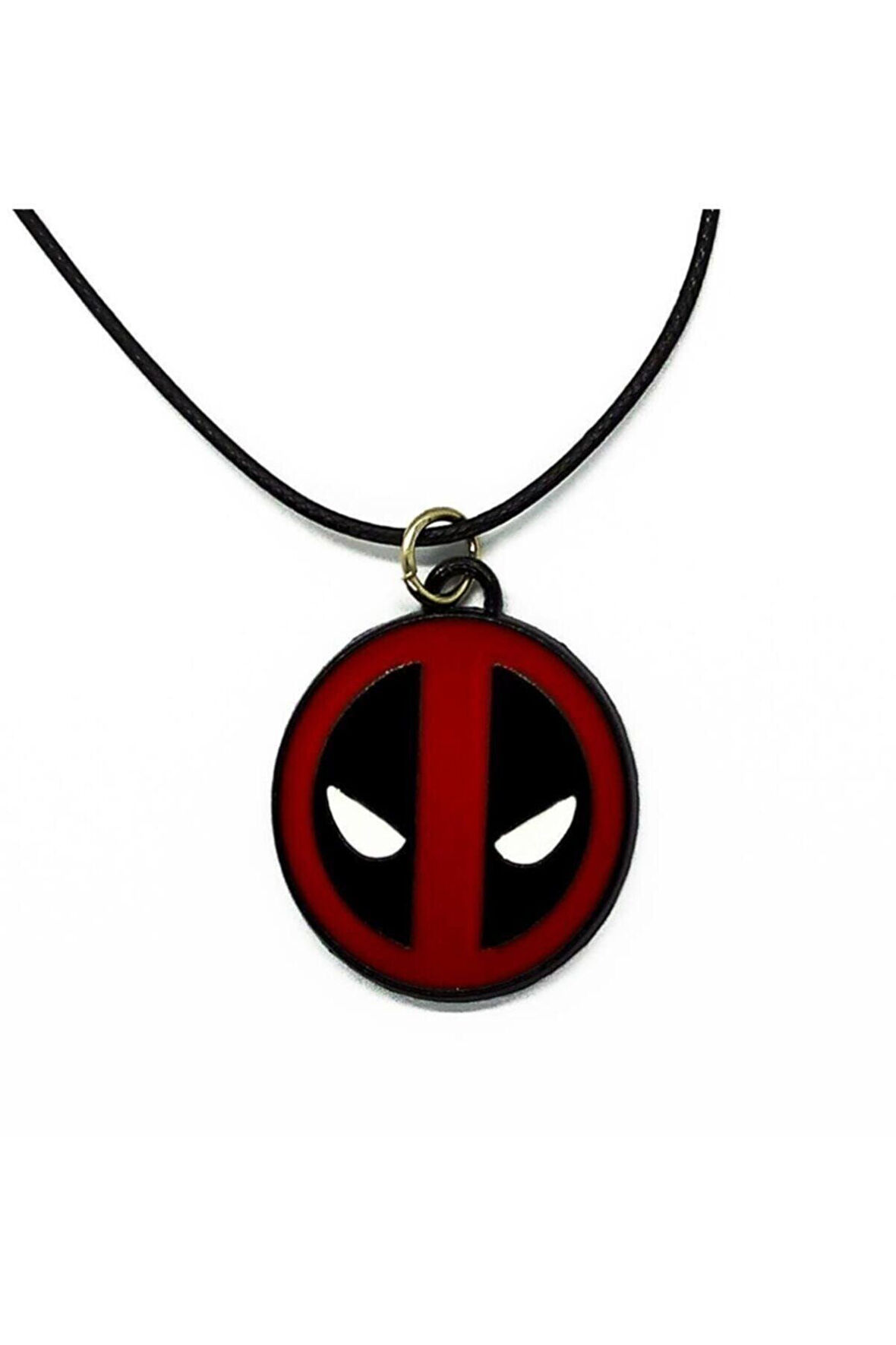 Deadpool Avengers Marvel Suni Deri Ipli Metal Kolye