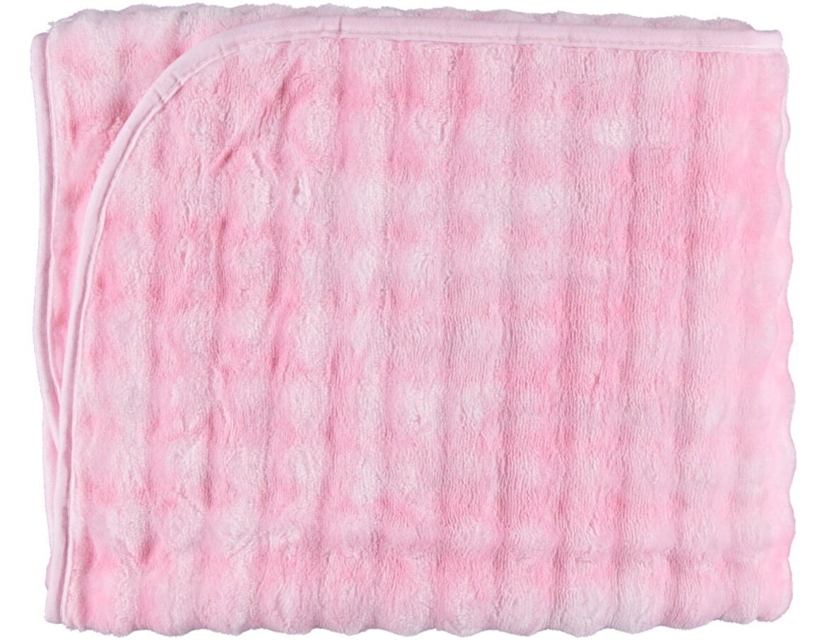 KALİTELİ PELUŞ BUBBLE ASKILI BEBEK ÇOCUK  BATTANİYE 130X120 CM