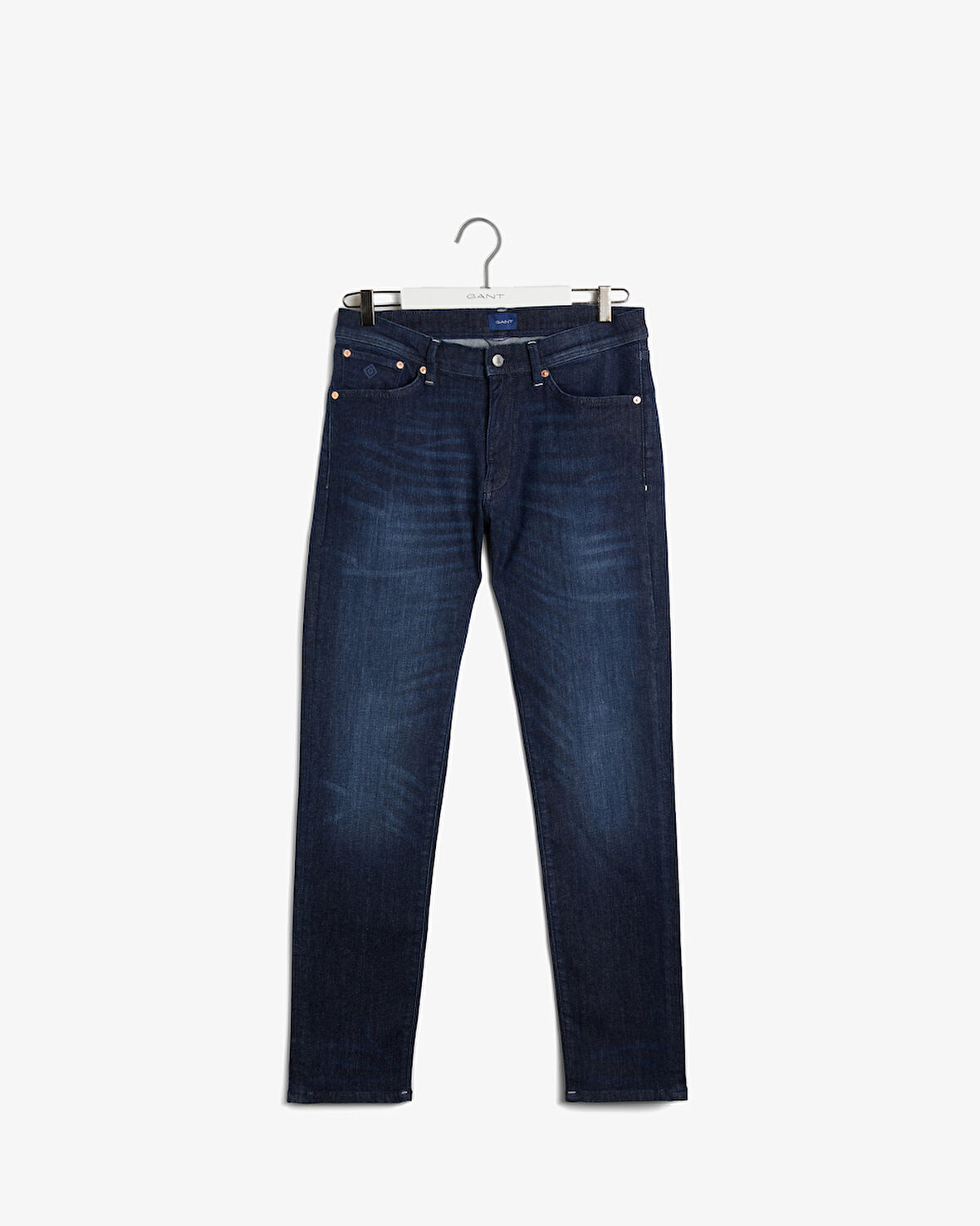 GANT Erkek Lacivert Extra Slim Fit Jean Pantolon
