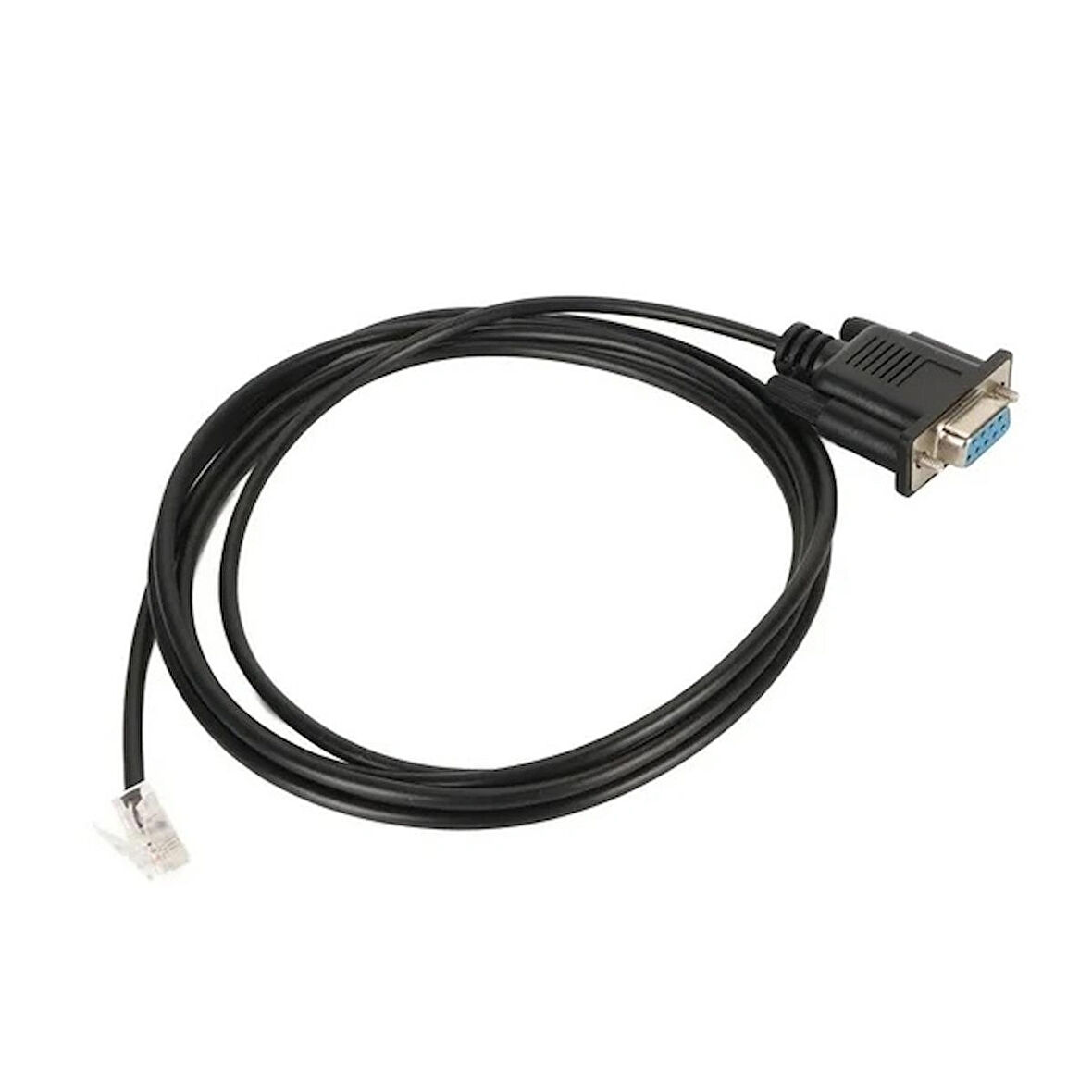 LG DSUB9 DB9 RS232 To RJ11 6P4C Console Cable, Heat Resistant Safe Connection High Flexibility Serial Console Cable for AP7800 AP7900 940-0144A