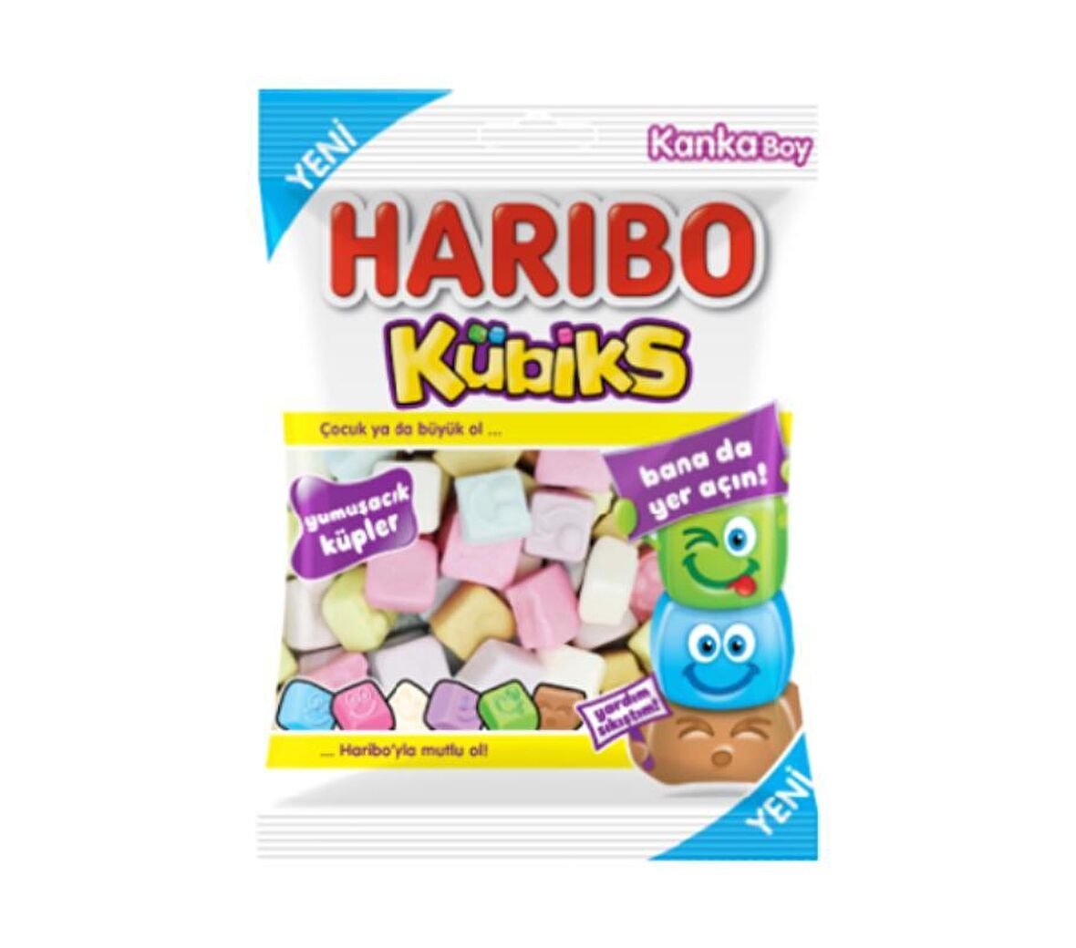 Haribo Kübiks 80 G x 24 Adet