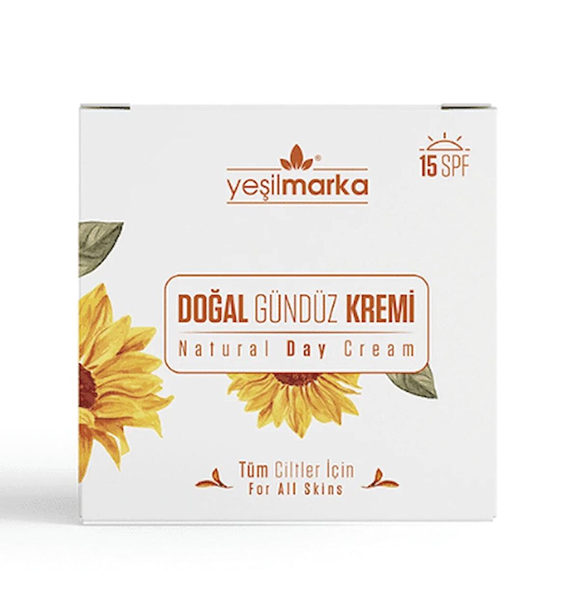 Yeşilmarka Doğal Gündüz Kremi – 15 SPF 50ml