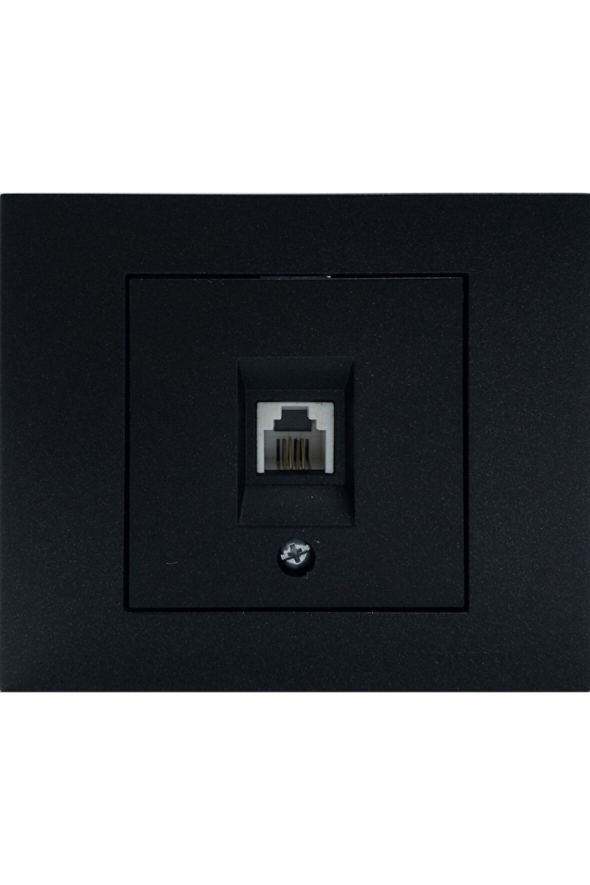 5 Adet Ovivo Grano Siyah Numeris Telefon Prizi Çerçeve Dahil 5'li