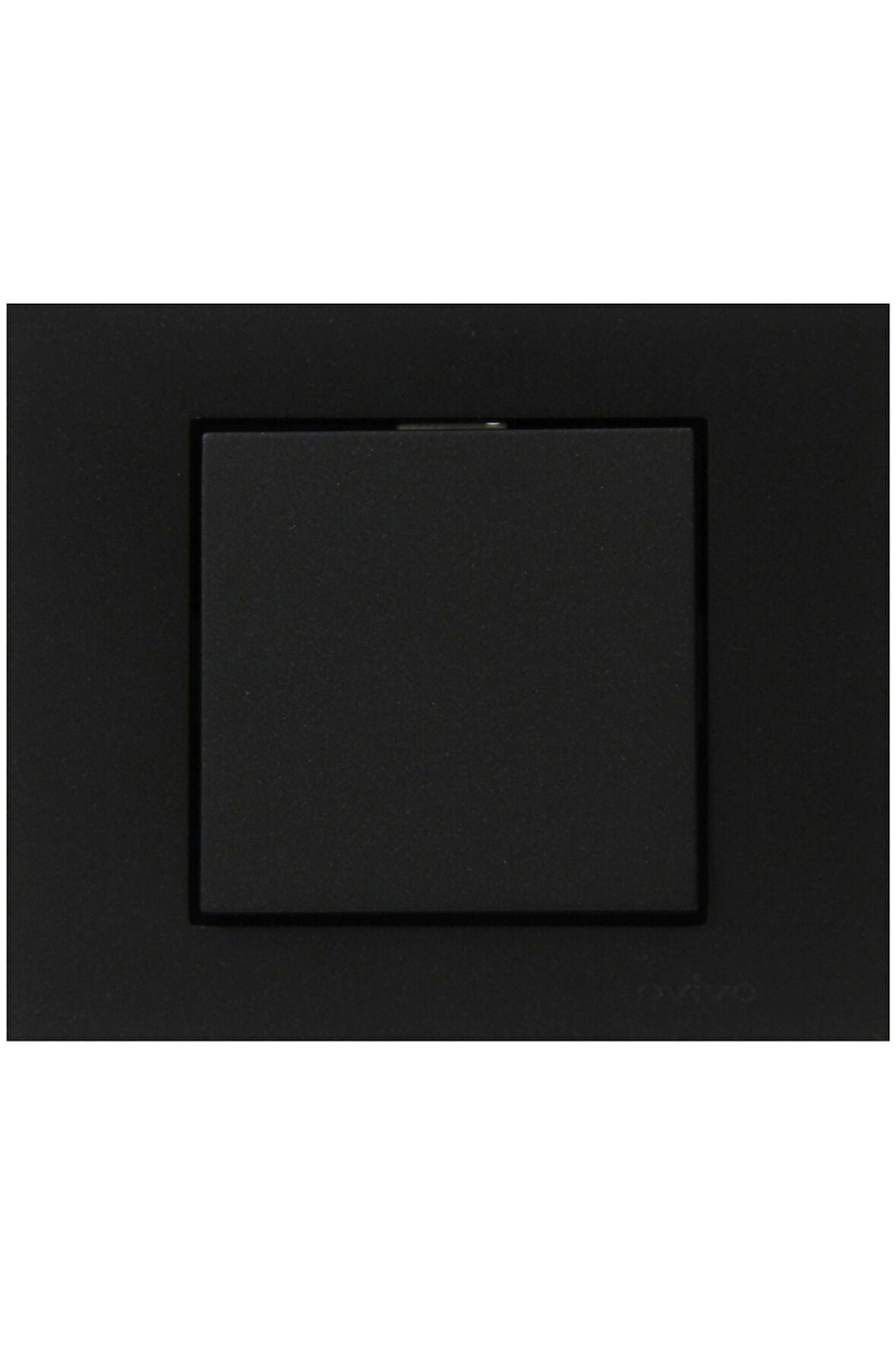 6 Adet Ovivo Grano Siyah Tekli Anahtar Çerçeve Dahildir 6'li