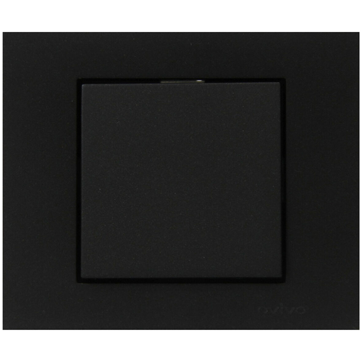 11 Adet Ovivo Grano Siyah Tekli Anahtar Çerçeve Dahil 11'li