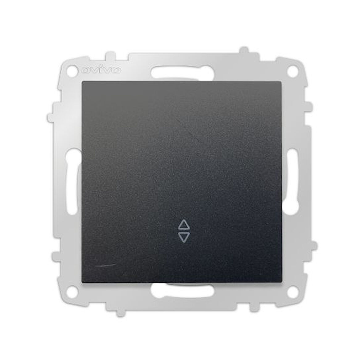 15 Adet Ovivo Grano Siyah Vavien Anahtar Çerçevesizdir