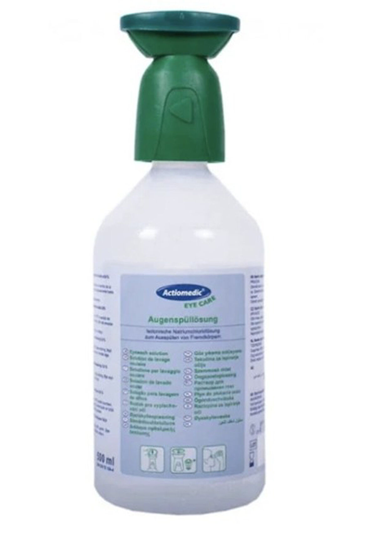 Yeşil Toz Çapak Göz Duşu Solüsyonu 500ML Actiomedic Biophos 74 
