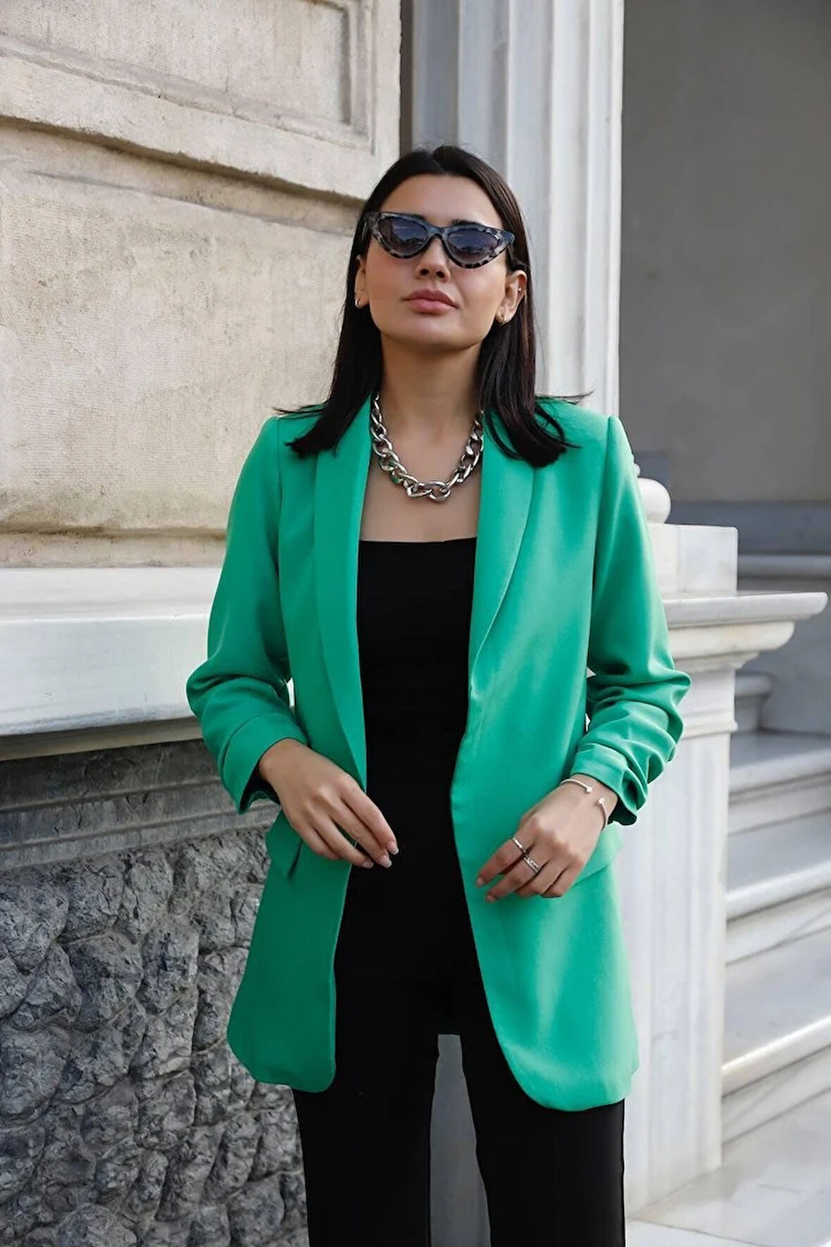 Sera Kolubüzgülü Ceket TNS-1108