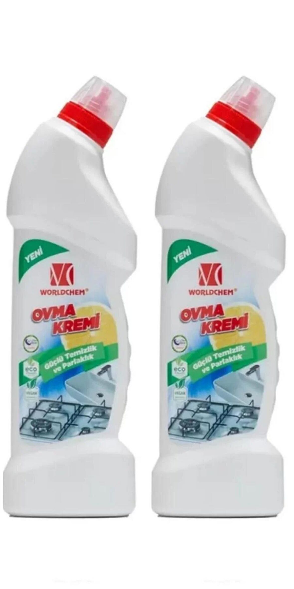 Worldchem CF Yoğun Formüllü Ovma Ve Parlatma Kremi 1000ml * 2Li Set