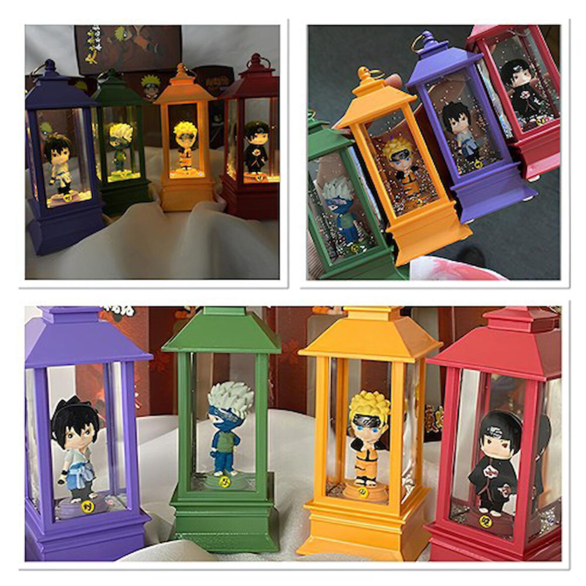 STARSTUFFS Anime Naruto Figürlü Işıklı Kar Küresi 