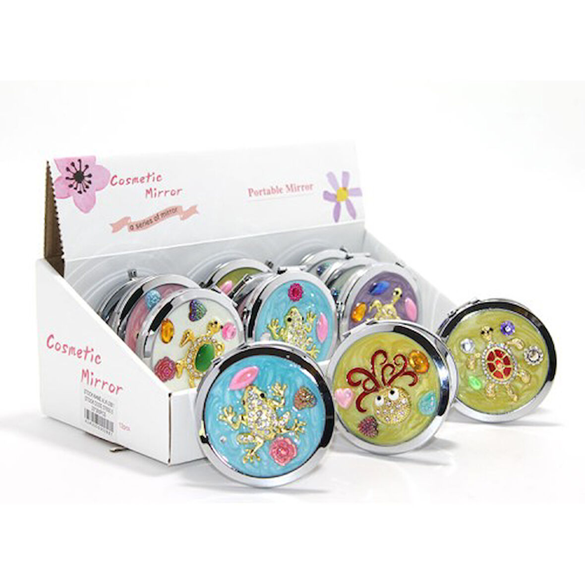 STARSTUFFS Kabartmalı Desenli El Aynası 