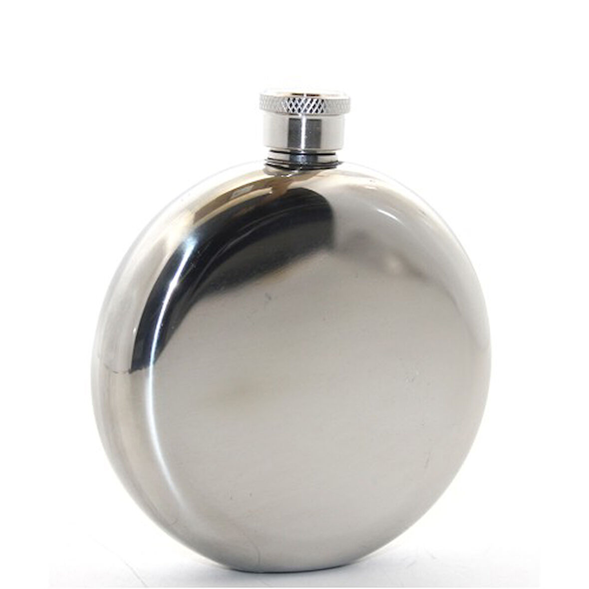 STARSTUFFS Paslanmaz Çelik Yuvarlak 5 Oz Tekli Matara Çelik Renk