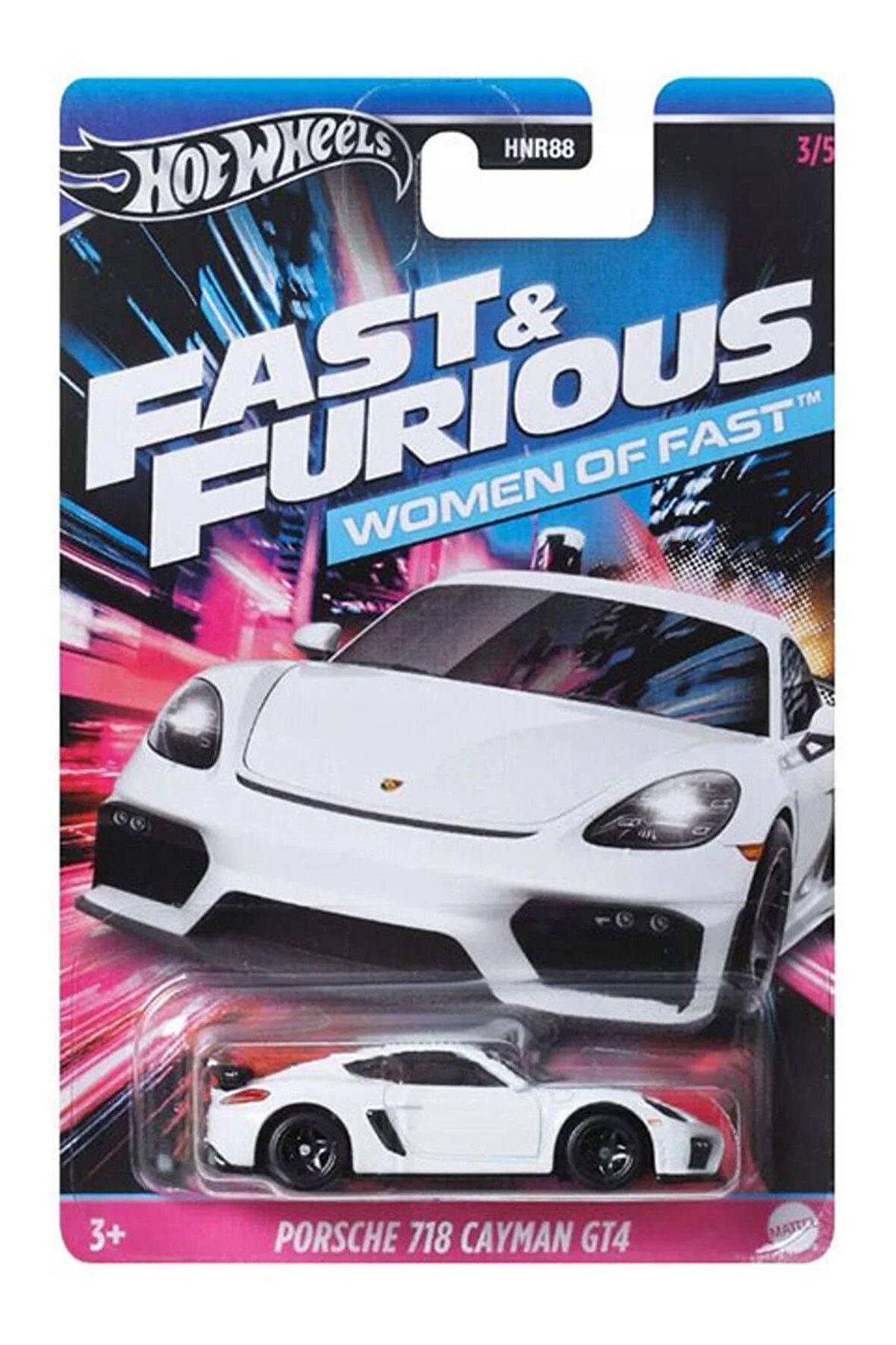 Hot Wheels Fast & Furious Porsche 718 Cayman GT4 - Women of Fast (1/64)