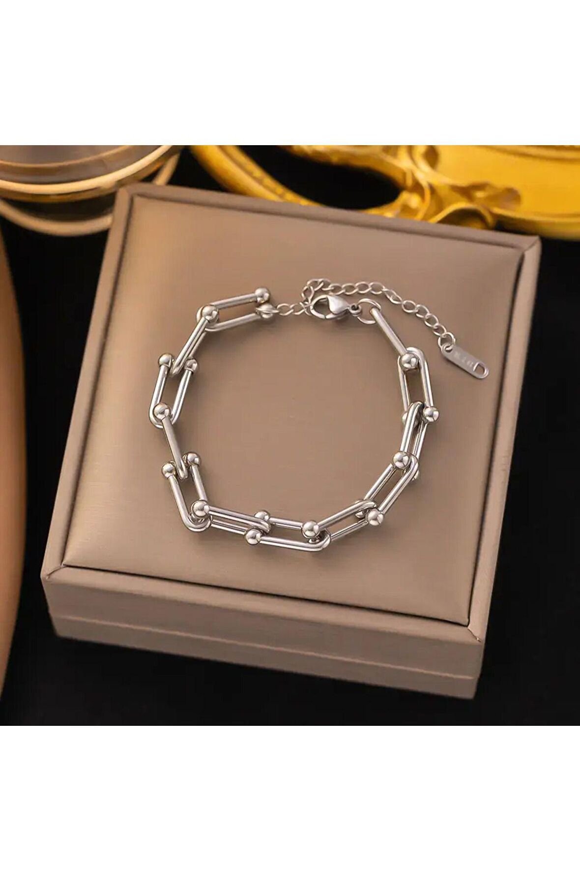Tiffany Bileklik Çelik Silver