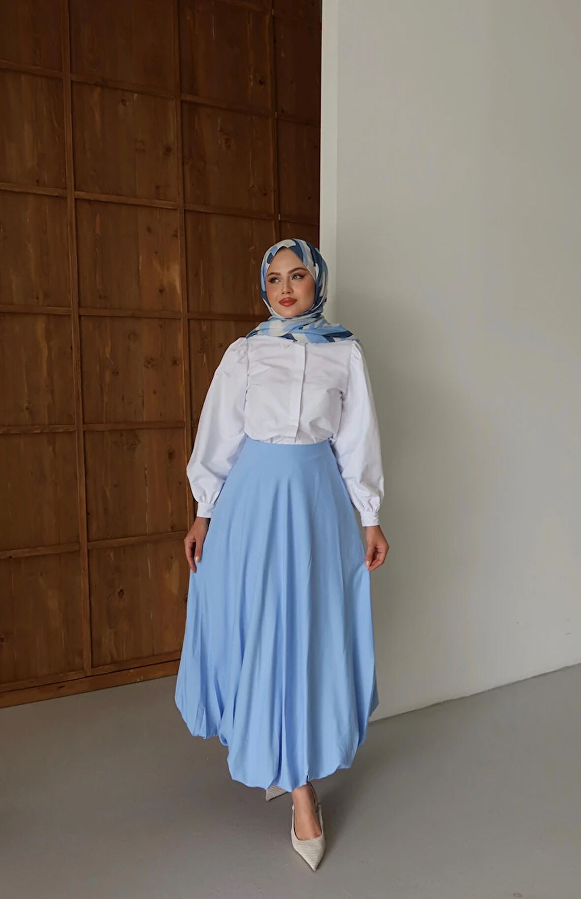 Bella Fermuarlı Etek TNS-4359