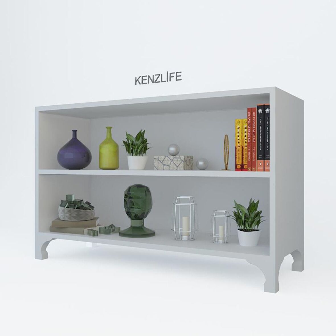 Kenzlife mutfak dolabı pakize 048*070*030 byz ayaklı banyo evrak ofis ayakkabılık kiler