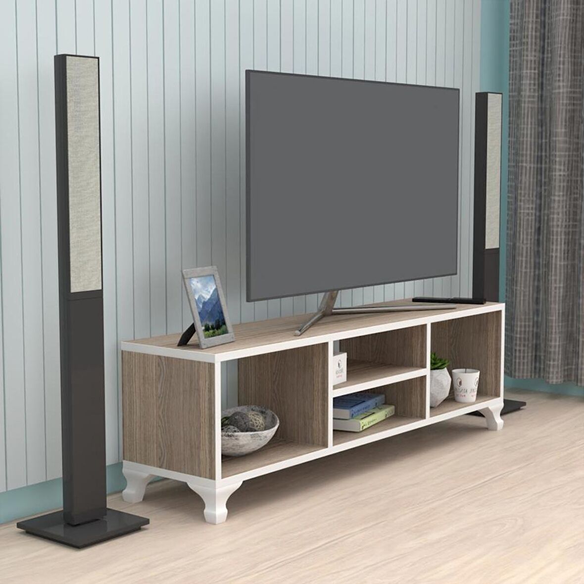 Kenzlife televizyon sehpası tokyo crd 038*080*30 tv ünitesi