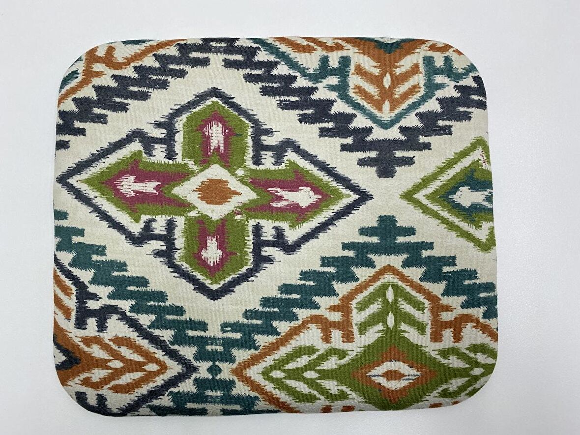Knsz oturma minderi 1 li mazlum kilim desen tel sandalyesi oturma yeri için
