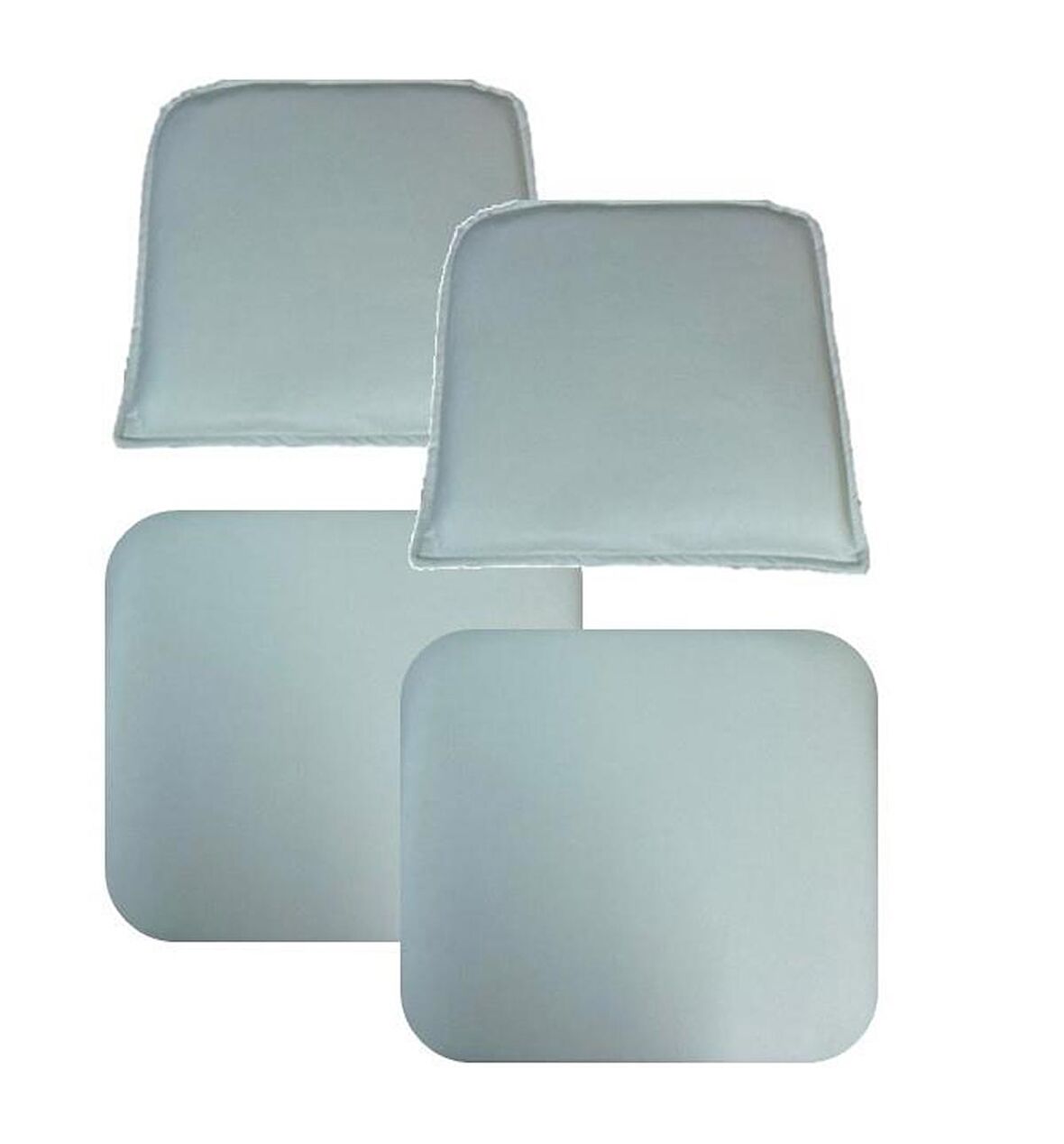 Knsz minder seti 2 li zng&mğr&uslu byz suni deri tel bar sandalyesi oturma ve sırt minderi set