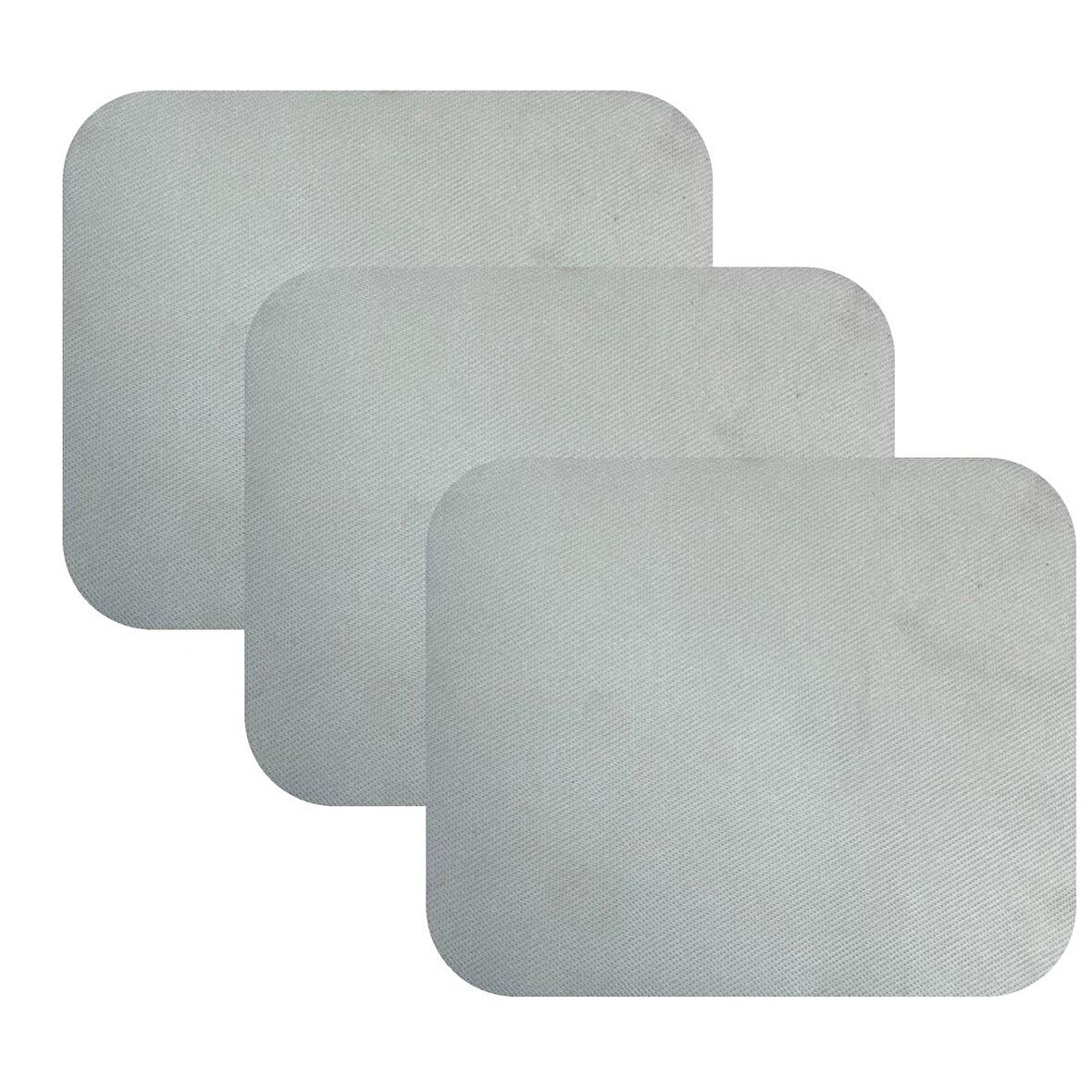 Knsz oturma minderi 3 lü mazlum beyaz kumaş tel sandalyesi oturma yeri için