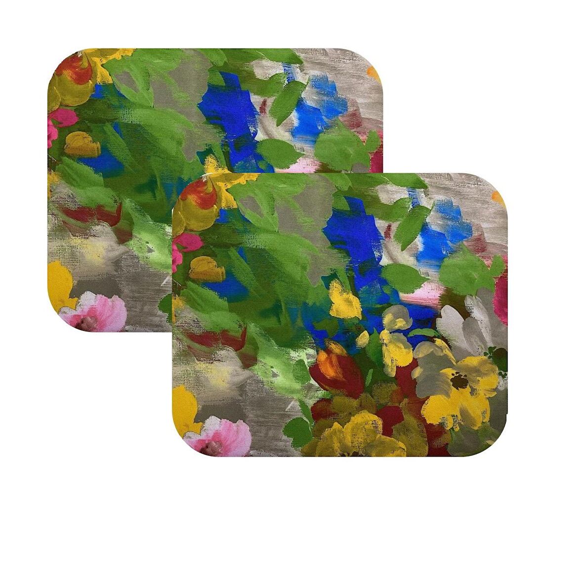 Knsz oturma minderi 2 li zengin&mağrur&uslu çiçek desen tel bar sandalyesi için