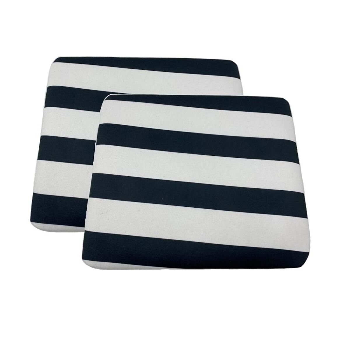 Knsz sırt minderi 2 li mazlum tuan kumaş cırtlı tel sandalyesi sırtı için