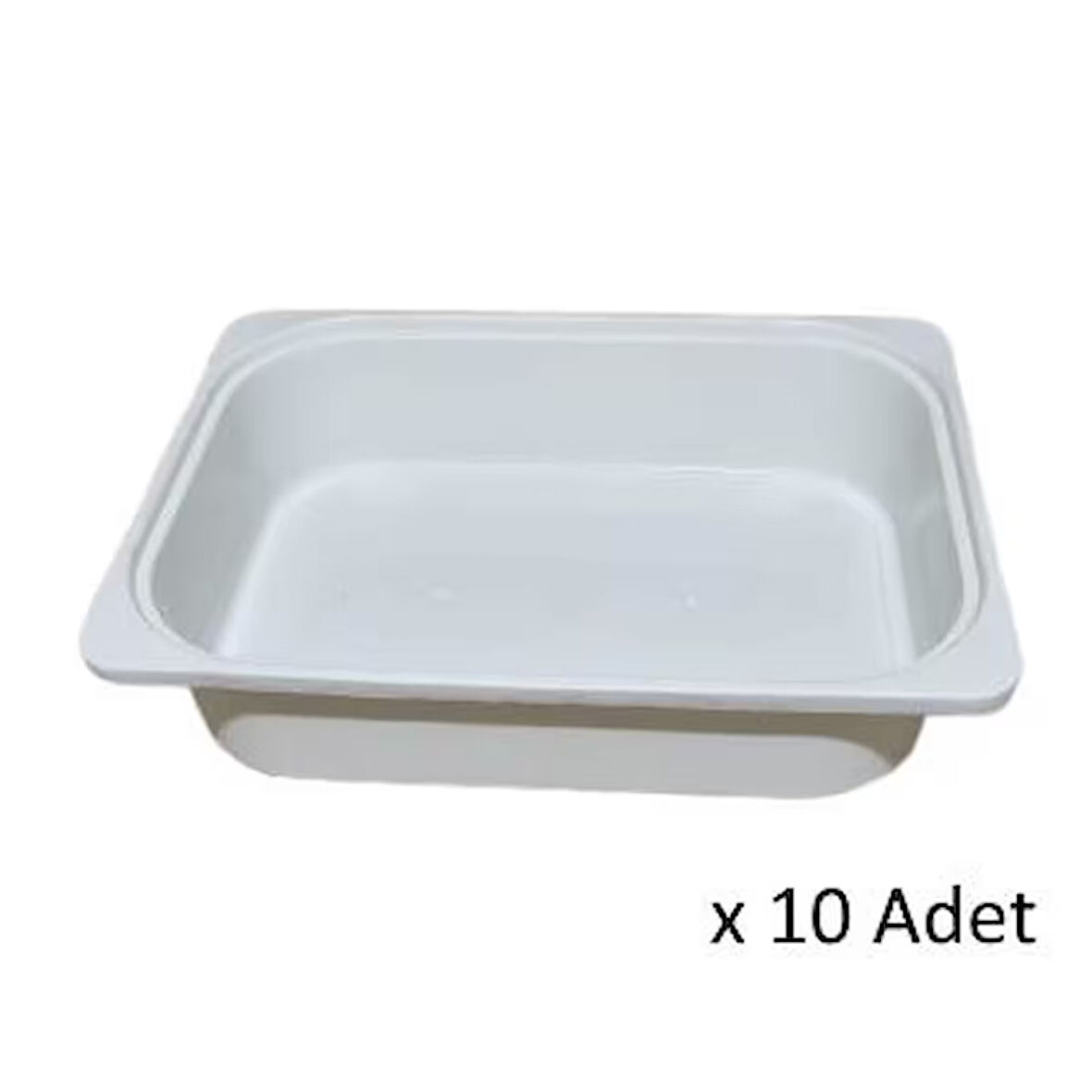 Çamaşır mutfak sepeti byz 10*040*30 plastik sepet 10 adet 