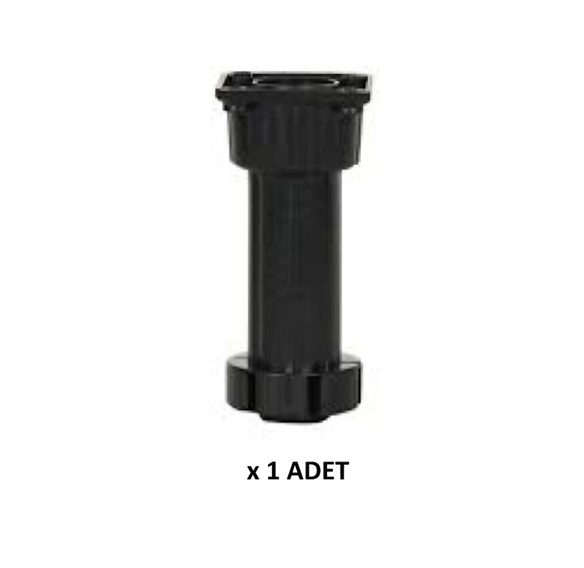 Kenzlife mobilya dolap kanepe ayağı ayarlı ayak siyah plastik 1 adet