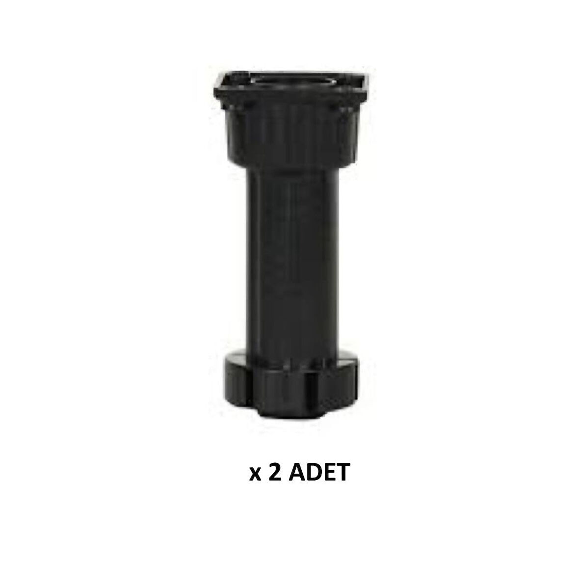 Kenzlife mobilya dolap kanepe ayağı ayarlı ayak siyah plastik 2 adet