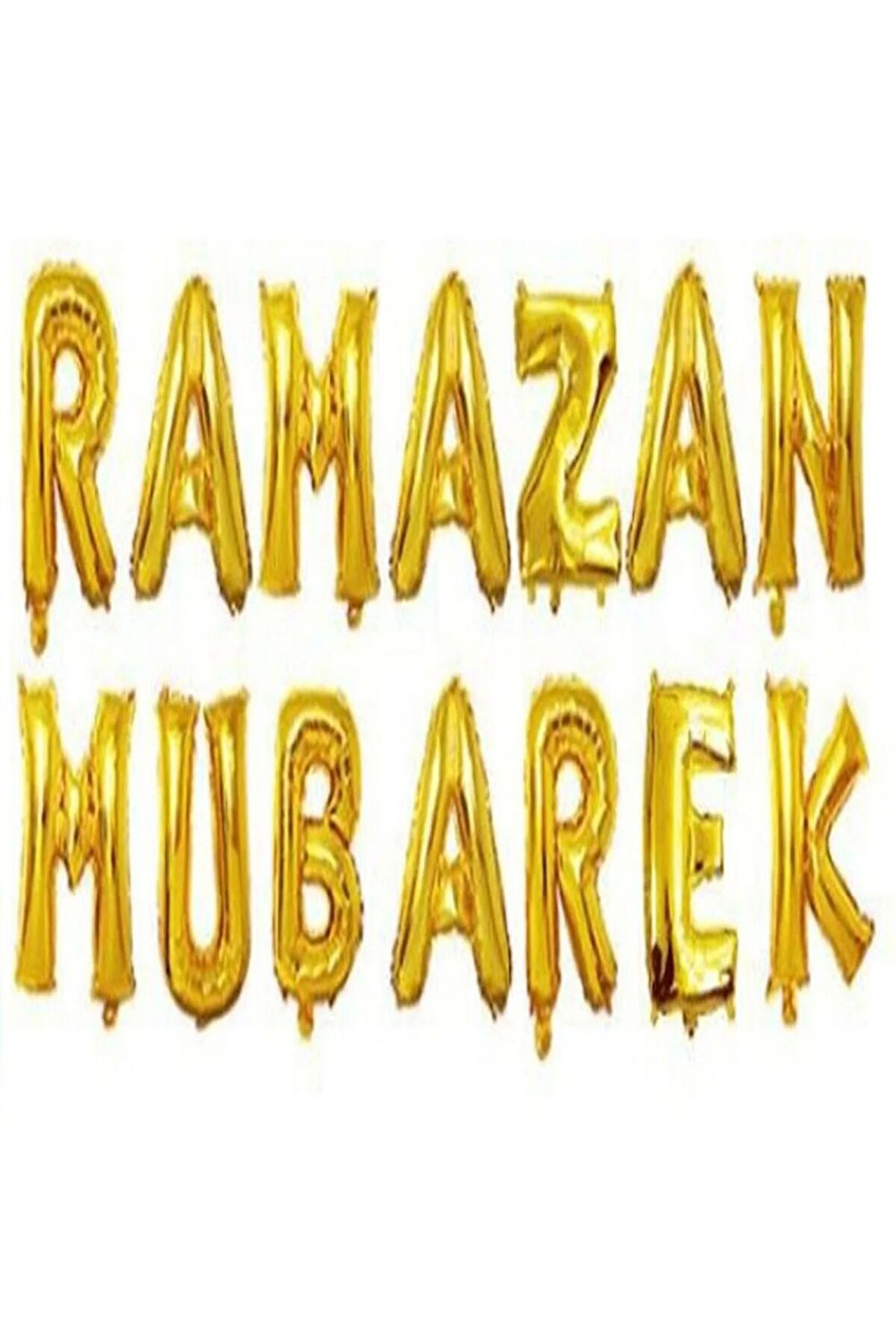 Ramazan Mubarek Folyo Balon Seti 40 cm