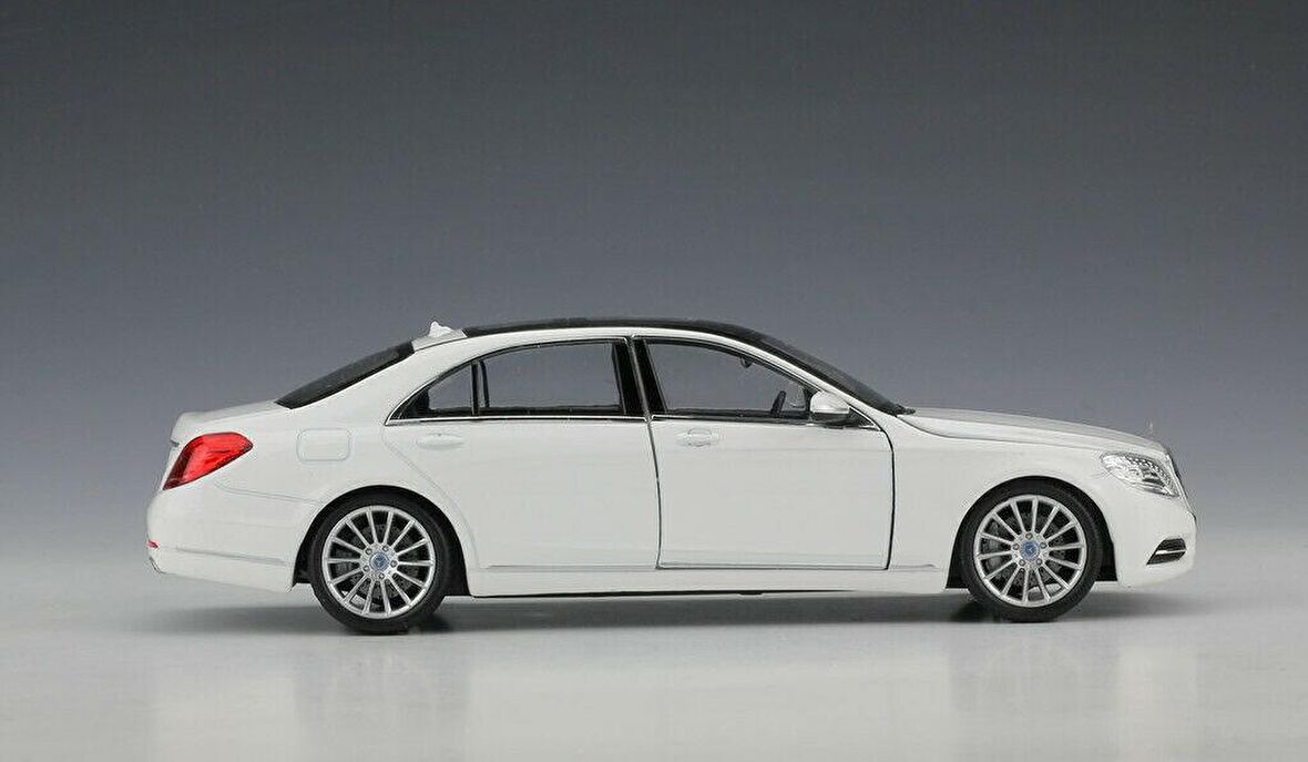 Welly Mercedes S-class 1 24 Beyaz Model Araba
