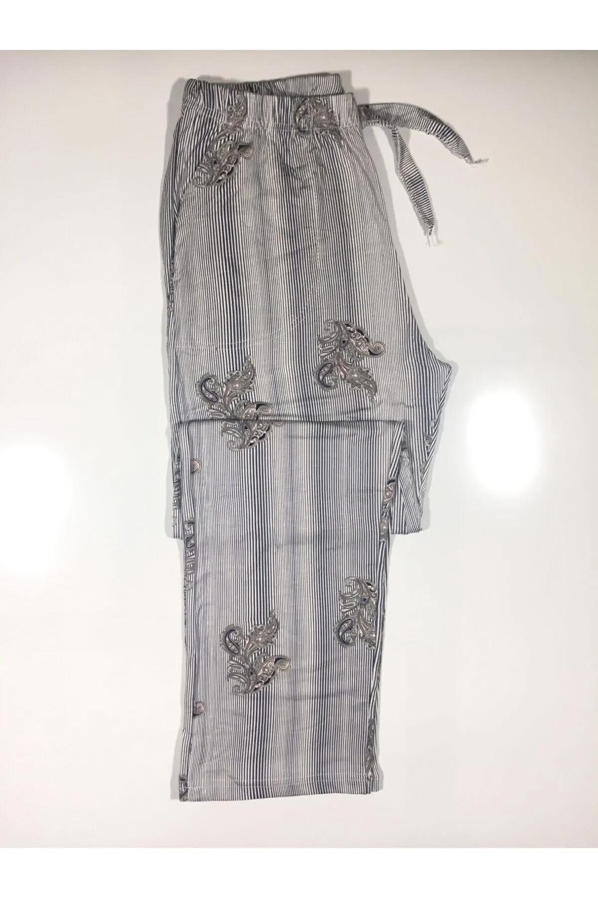 Nefes Alan Özel Likralı Viskon Cepli Kadın Pijama Altı