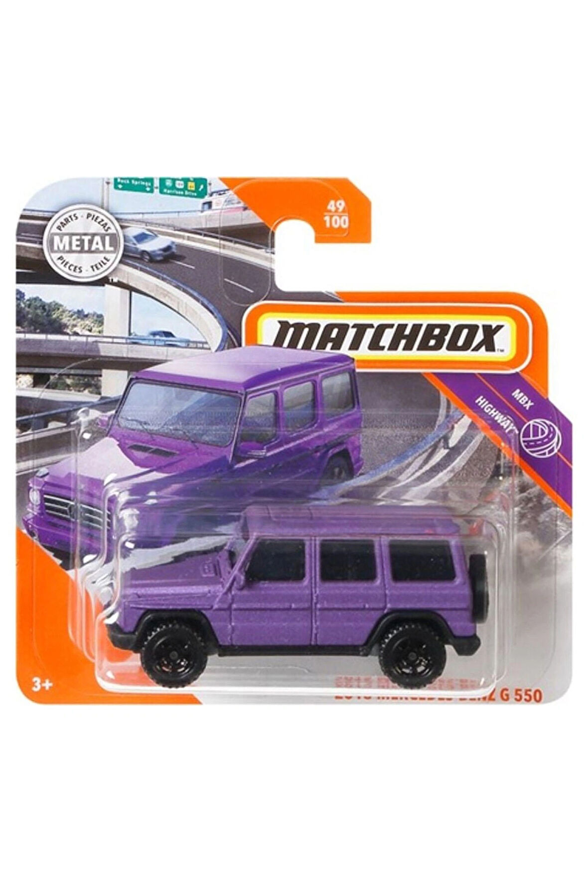 Matchbox - 2015 Mercedes-Benz G 550 - Mor (1/64) 2020 Üretim