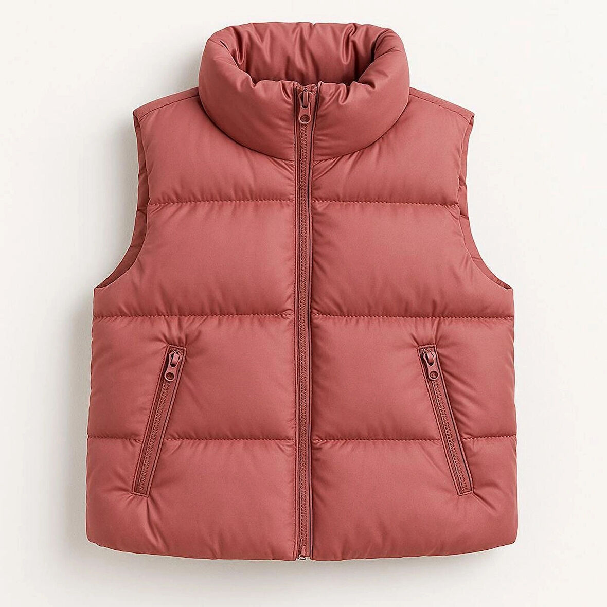 KIZ ÇOCUK ŞİŞME YELEK PEMBE