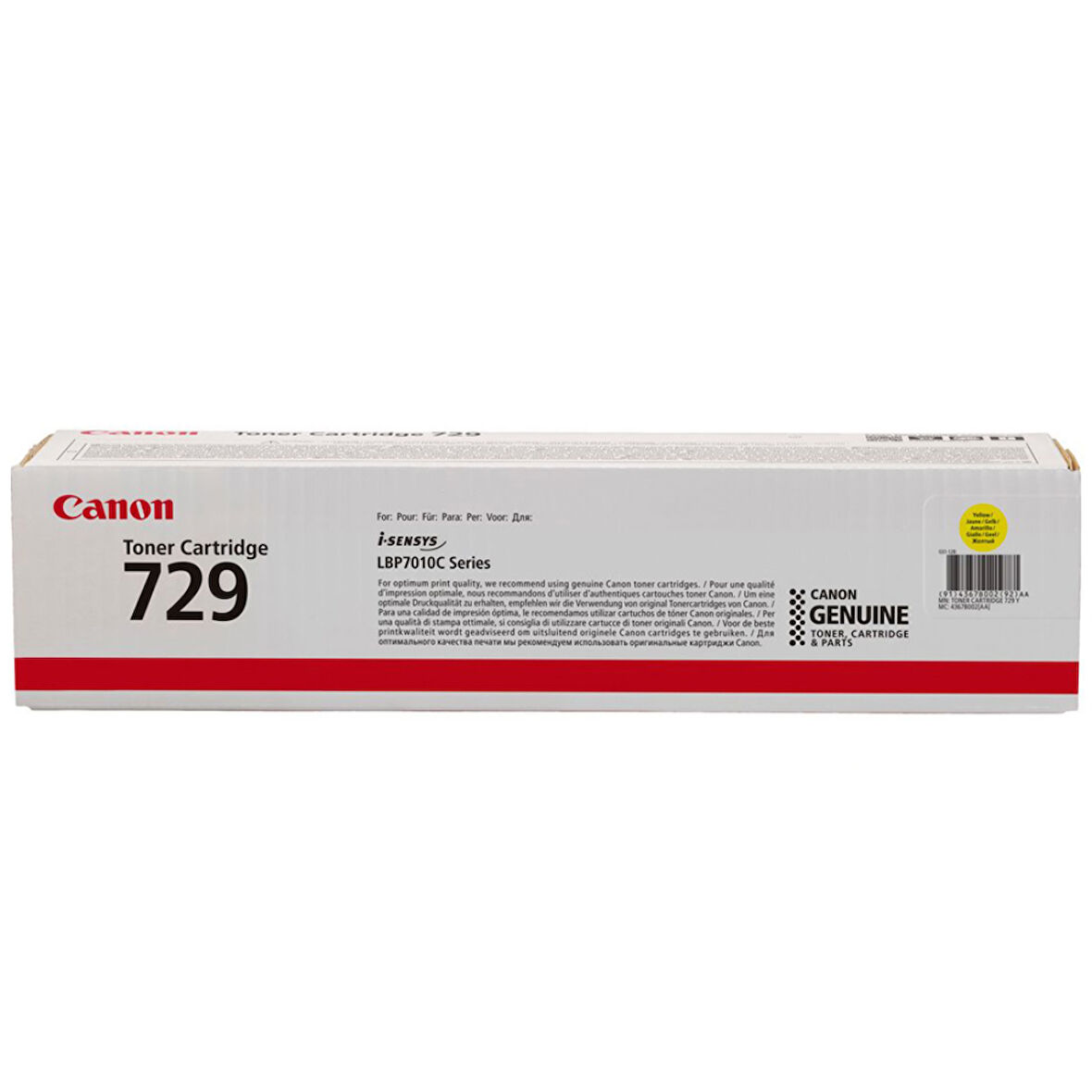 Canon CRG-729Y Sarı Orjinal Toner