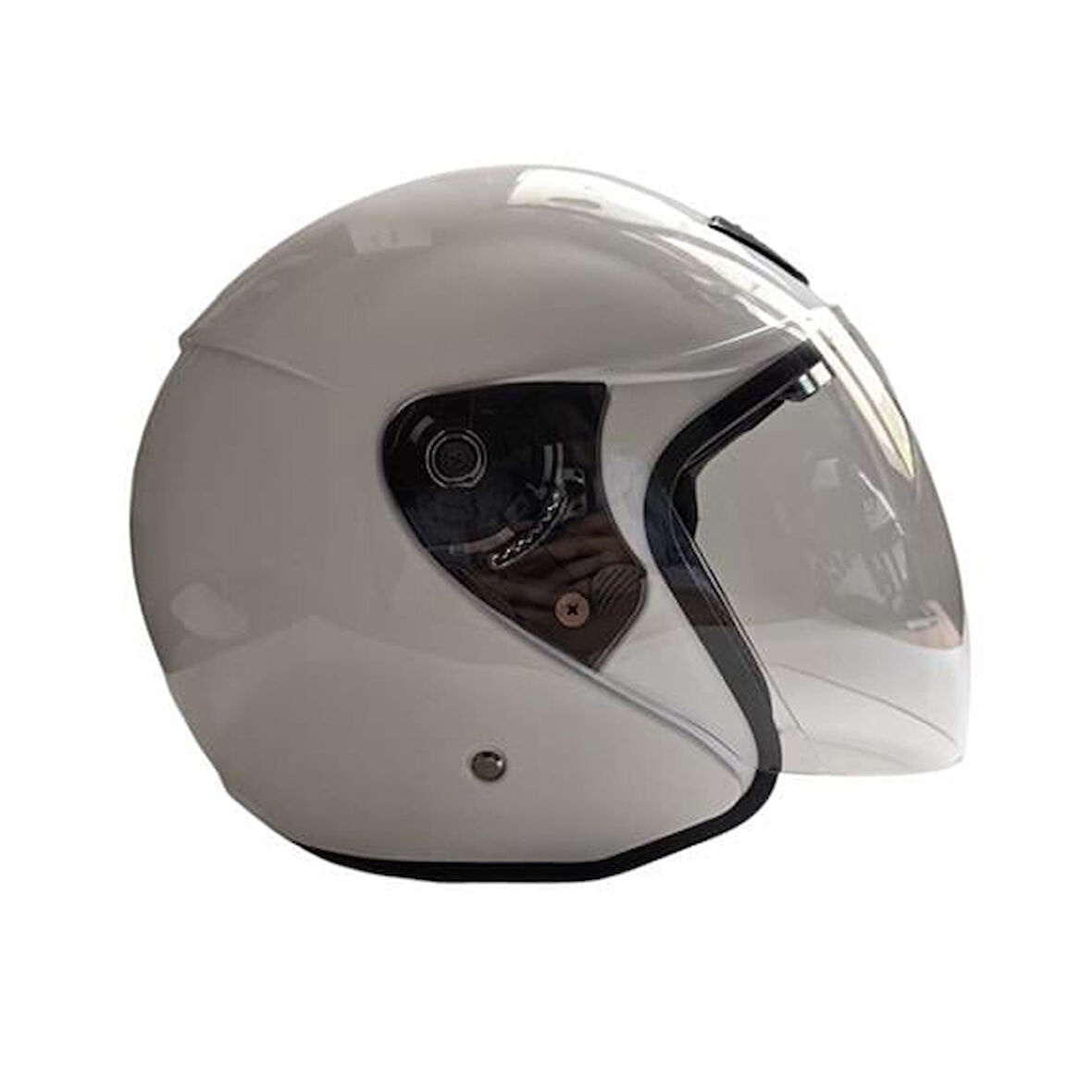 Beon B210 Çenesiz Vizörlü Yazlık Kask Beyaz