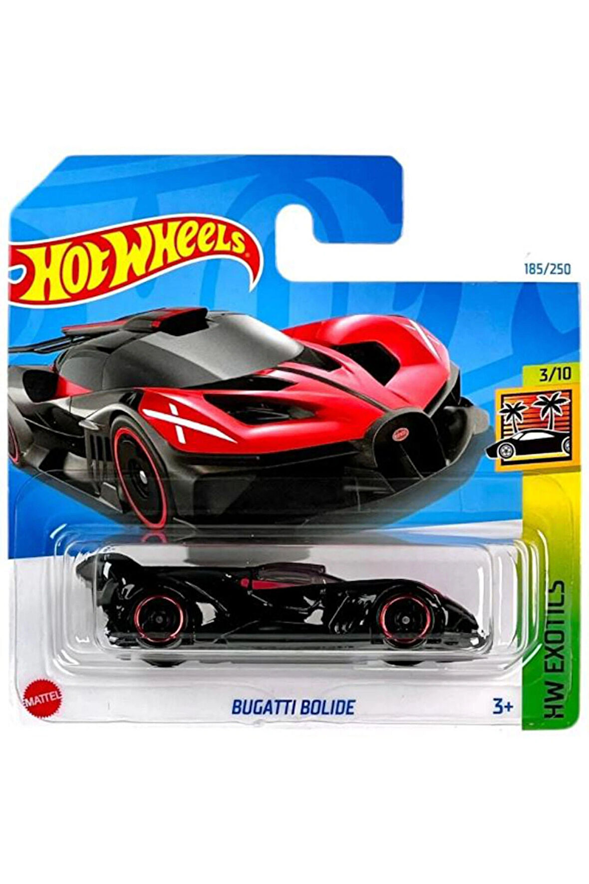 Hot Wheels Bugatti Bolide - Kırmızı (1:64)