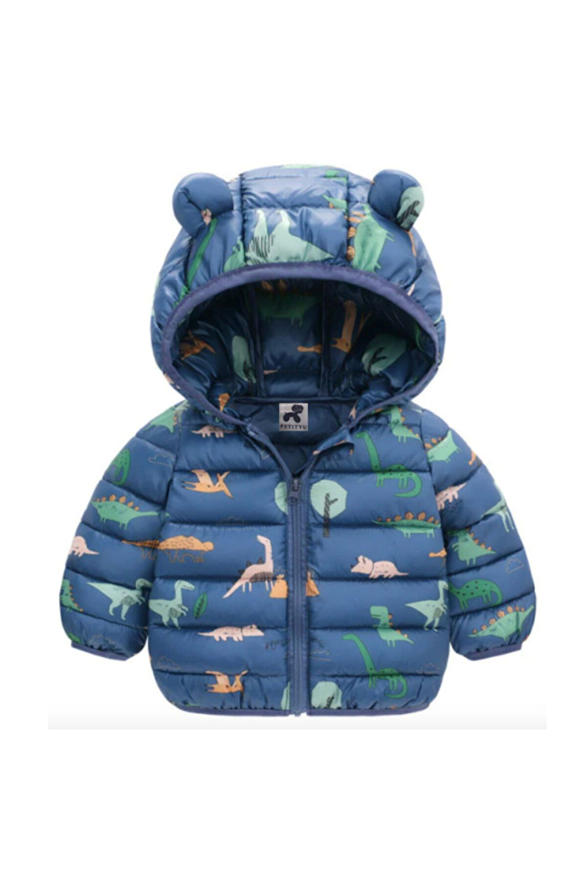 Petityu Lacivert Pufudik Mont