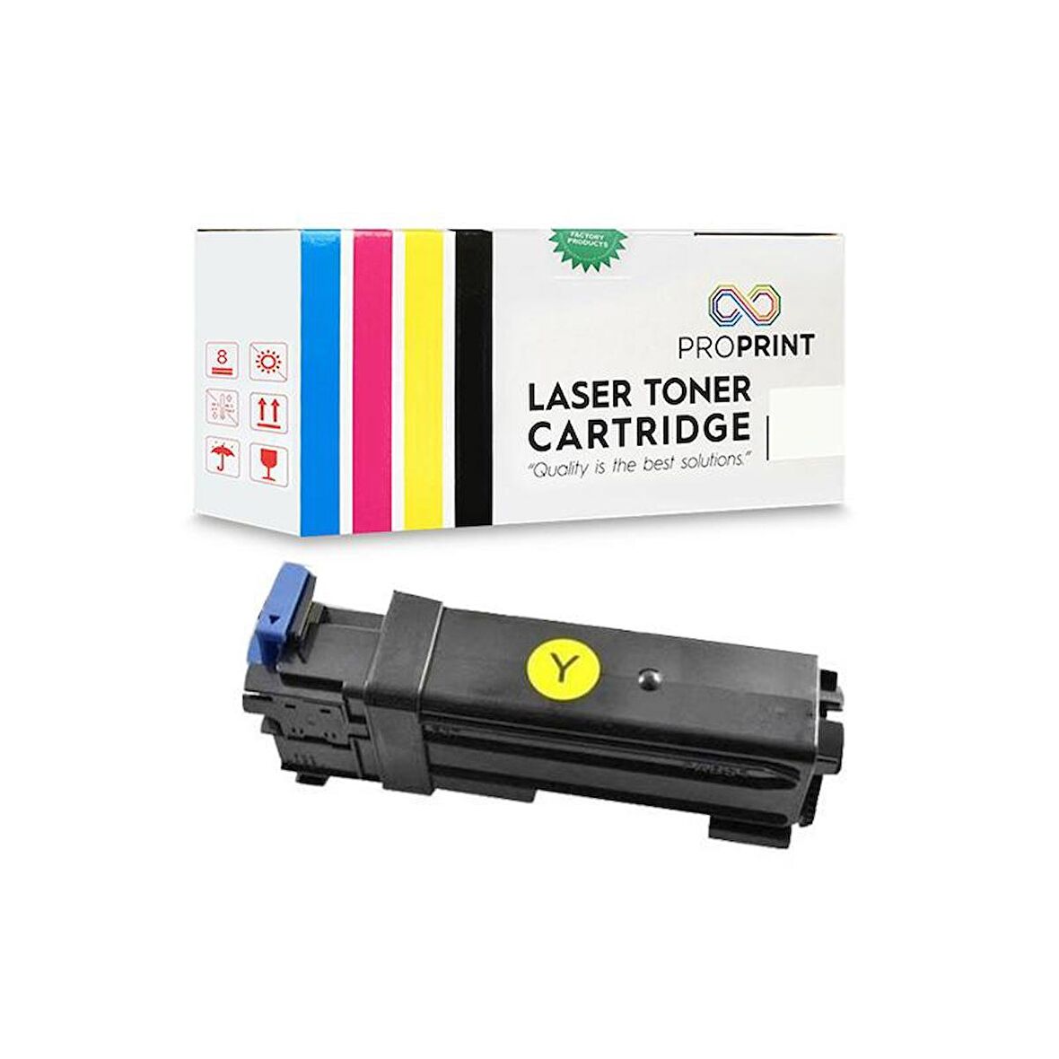 Xerox Phaser 6125 Sarı Muadil Toner - 106R01337