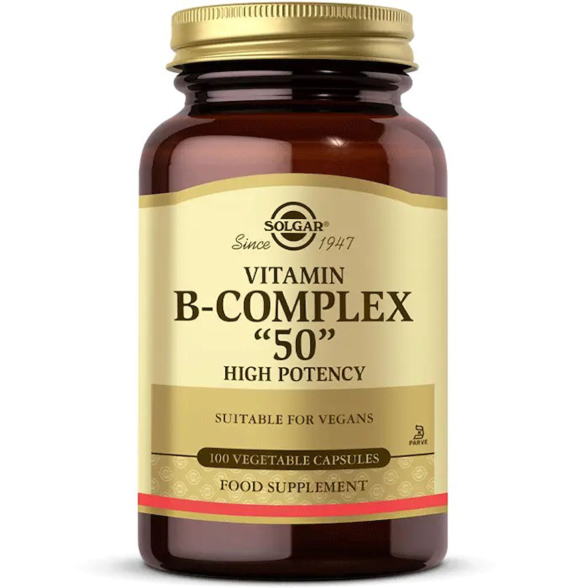 Solgar Vitamin B-Complex 50 100 Kapsül