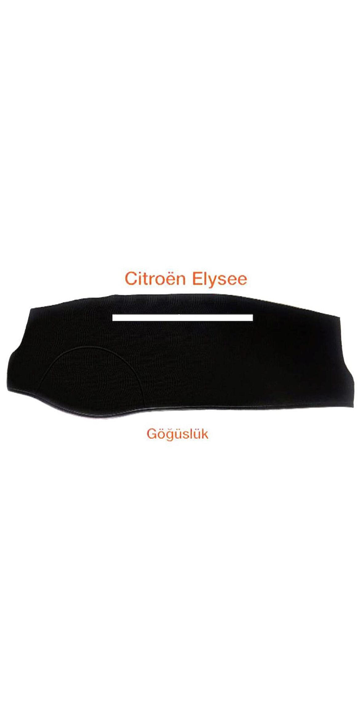 CİTROEN ELYSEE 3 BOYUTLU VİP DERİ TORPİDO KORUYUCU