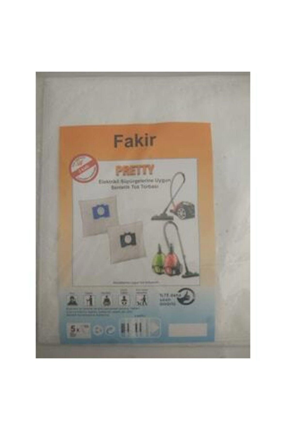 Pretty Toz Torbası Bez (10 Tane)