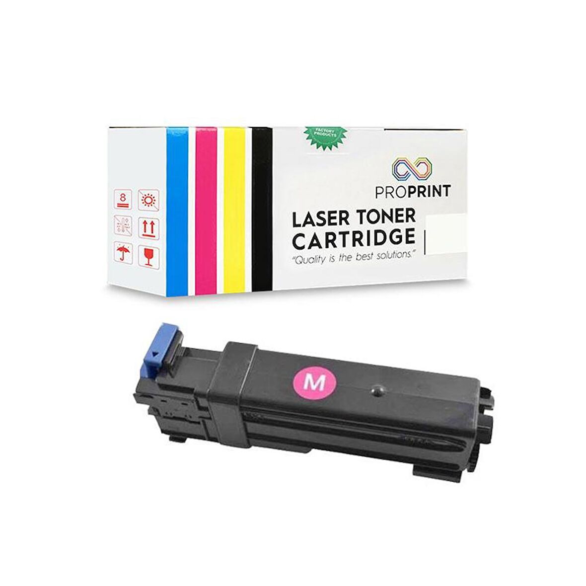 Xerox Phaser 6125 Kırmızı Muadil Toner - 106R01336